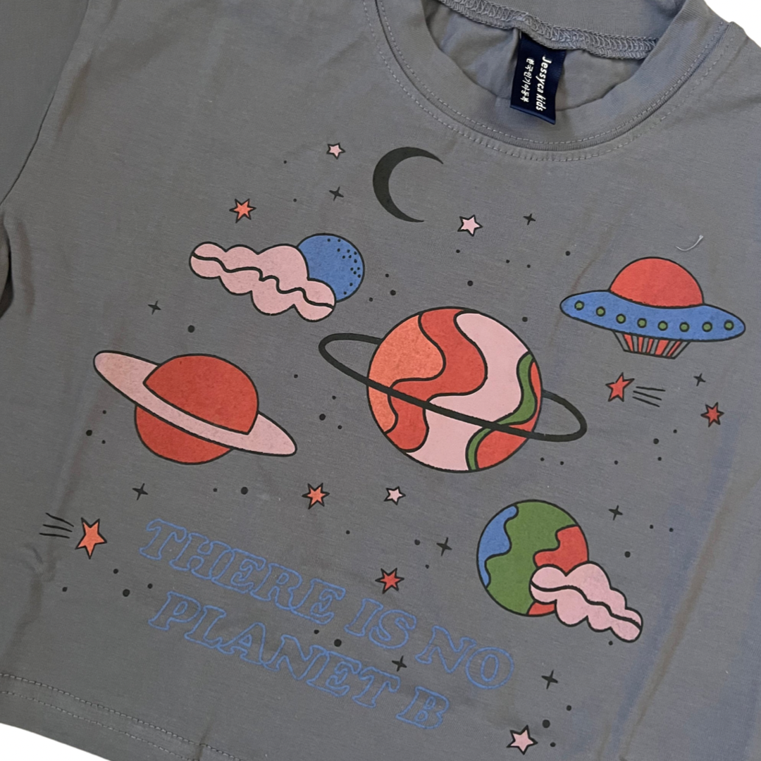 Space T-shirt -gray