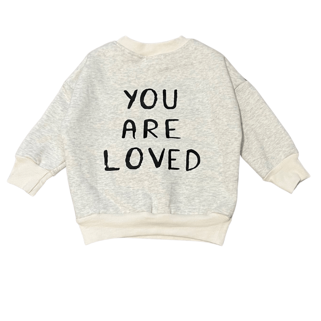 Mommy & Me You are loved sweater