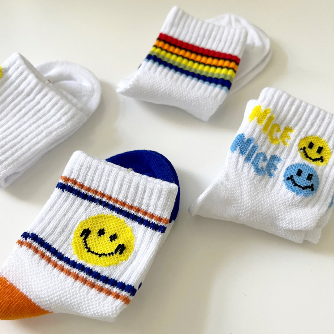 Smiley Socks (Set of 4)